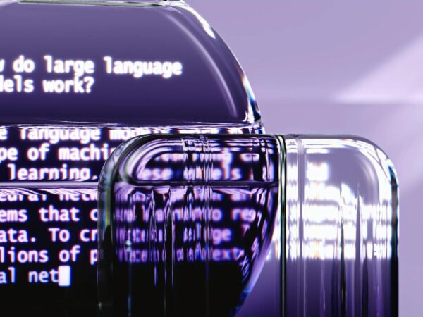 an artist s illustration of artificial intelligence ai this illustration depicts language models which generate text it was created by wes cockx as part of the visualising ai project l