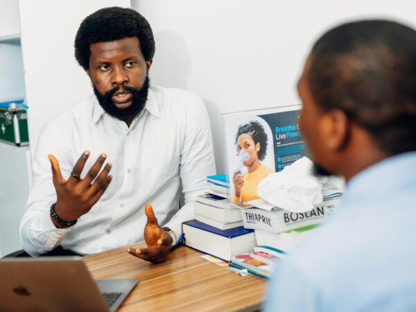 doctor consultation in medical office in lagos